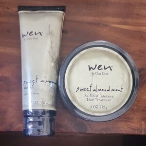 💥NEW WEN Sweet Almond Mint Styling Crème and Hair Treatment